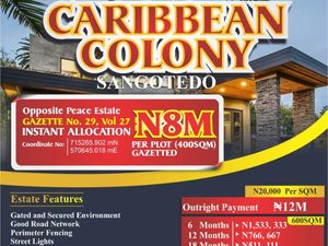 Carribean Colony, Sangotedo, Ajah