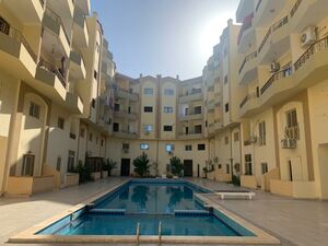 2B-168 Unfurnished apartment in Al Ahyaa with a pool