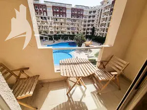 Pool view 1 bedroom apartment in Florenza Khamsin Resort
