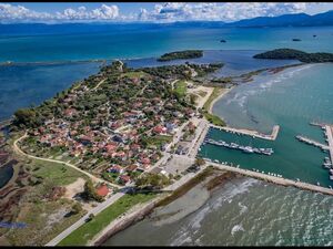 402m2 Seafront  Land Ready for Construction in Koronisia