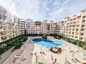 Furnished pool view 1 bed in Florenza Khamsin Resort