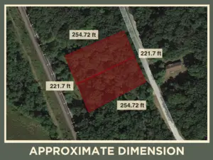 1.36 acres land for sale in Adams County, WI