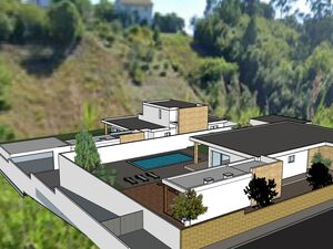 Land to build house with parking space and garden Portugal