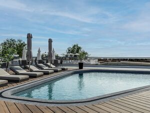 studio apartment 40sqm pool-sea view in hurghada,red sea