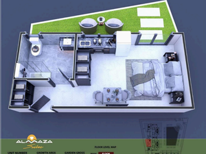 Almaza Suites pool level Spacious apartments