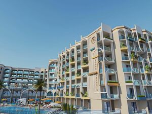 Studio 38Sqm in elhadabaa Sea view