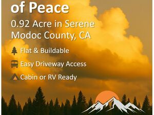 🌲 Own Your Piece of Peace - 0.92 Acres in Modoc County, CA
