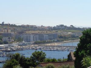 Duplex penthouse rental in downtown Porto river/sea views.