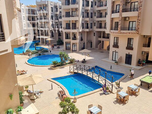 Pool view newly furnished apartment for sale in Aqua Tropica