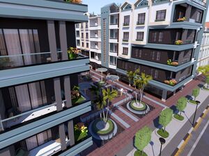 studio apartment 45sqm pool view for sale, in Hurghada