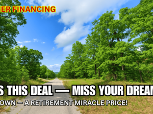 Rare 0.29 Acre Between 2 Lakes! Walk to Both for $67 Buy Now