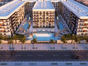 Only €7,233. Secure your 2-room apartment in the Blue Crest 