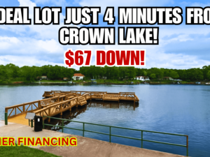 Buy 0.33 Acre Lot Between 2 Lakes For Just $67/Down