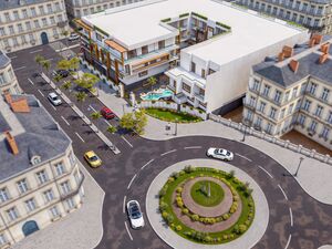 1bedroom apartment 60sqm street view for sale,hurghada