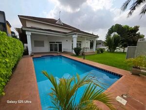 EXECUTIVE 5-BED HOUSE +2BQ TOLET@ EAST LEGON/+233243321202