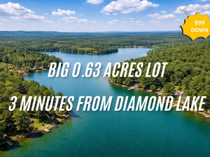 0.63 Acres Off-Grid Lot For Just $99 Down!
