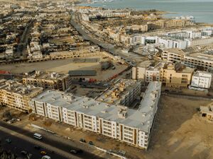 Mark Resort stands on Airport Road in Al Kawthar