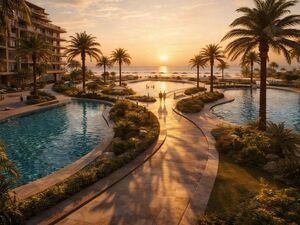 1BR apartment 46sqm straeet&garden view for sale, (Hurghada,