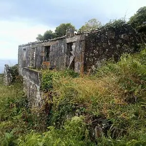 Azores Island Rock House Ruin
