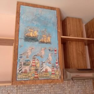 Studio near the sea with small main.fee at the 2nd floor