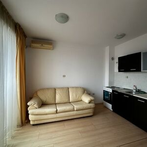 Large studio, 40 sq.m. with a big terrace in Sunny Beach