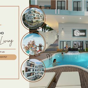 Stylish Luxury 1-Bedroom Apartment (58m²) 