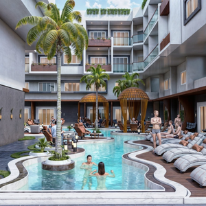  Apartment Two bedrooms 65 Sqm Pool view, Magawish Hurghada