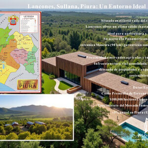 Exclusive Land and Lifestyle Project in Northern Peru