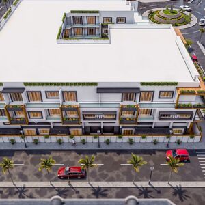 1bed apartment 58sqm pool view for sale, in hurghada,redsea,