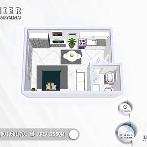 Premier Beachfront Studio – 35 m² - Hurghada , Egypt 