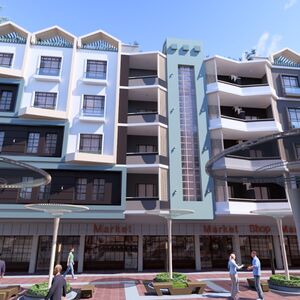 studio apartment 40sqm pool view for sale,in Hurghada