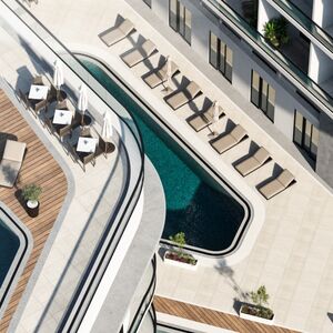 studio apartment 55sqm street view for sale, in hurghada