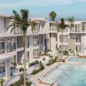 studio apartment 43sqm pool view for sale,in hurghada