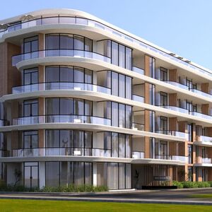 studio apartment 47 sqm pool view