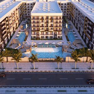 Only €7,233. Secure your 2-room apartment in the Blue Crest 