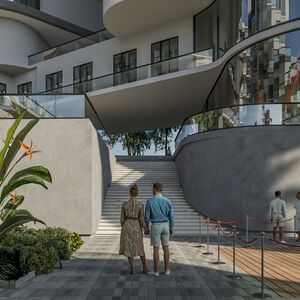 studio apartmet 40sqm pool view for sale in hurghada