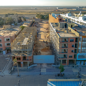 studio apartment 47sqm pool view for sale,in hurghada