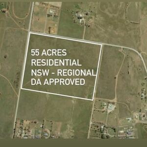 For sale 55 acres residential area in Australia 