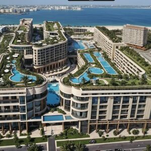 Studio in stunning resort with private beach, pools and more