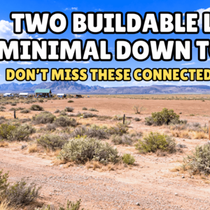 Get Your 2 Connected Lots of 0.50-Acre each for $47/Down