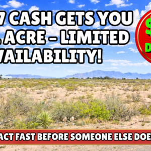 Just $2,497 Gets You 2 0.50-Acre Lots in Luna. Buy Now!