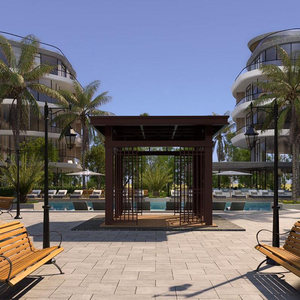 studio apartment 40sqm sea&pool view for sale in hurghada