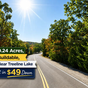 Own 0.24 Acres In Camden County MO For Just $49 Down Today!