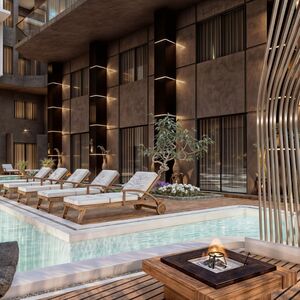 Studio 45Sqm Pool view