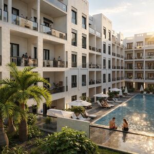 Studio 34Sqm Pool view