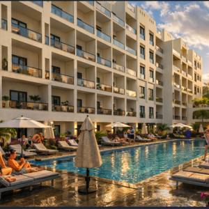 Pool View Studio in Aqua Orgwan Resort Hurghada &ndash; 40% Cash 