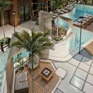 Apartment 47m pool view elenter