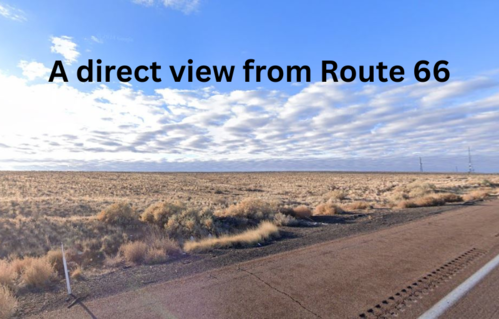 View from the highway