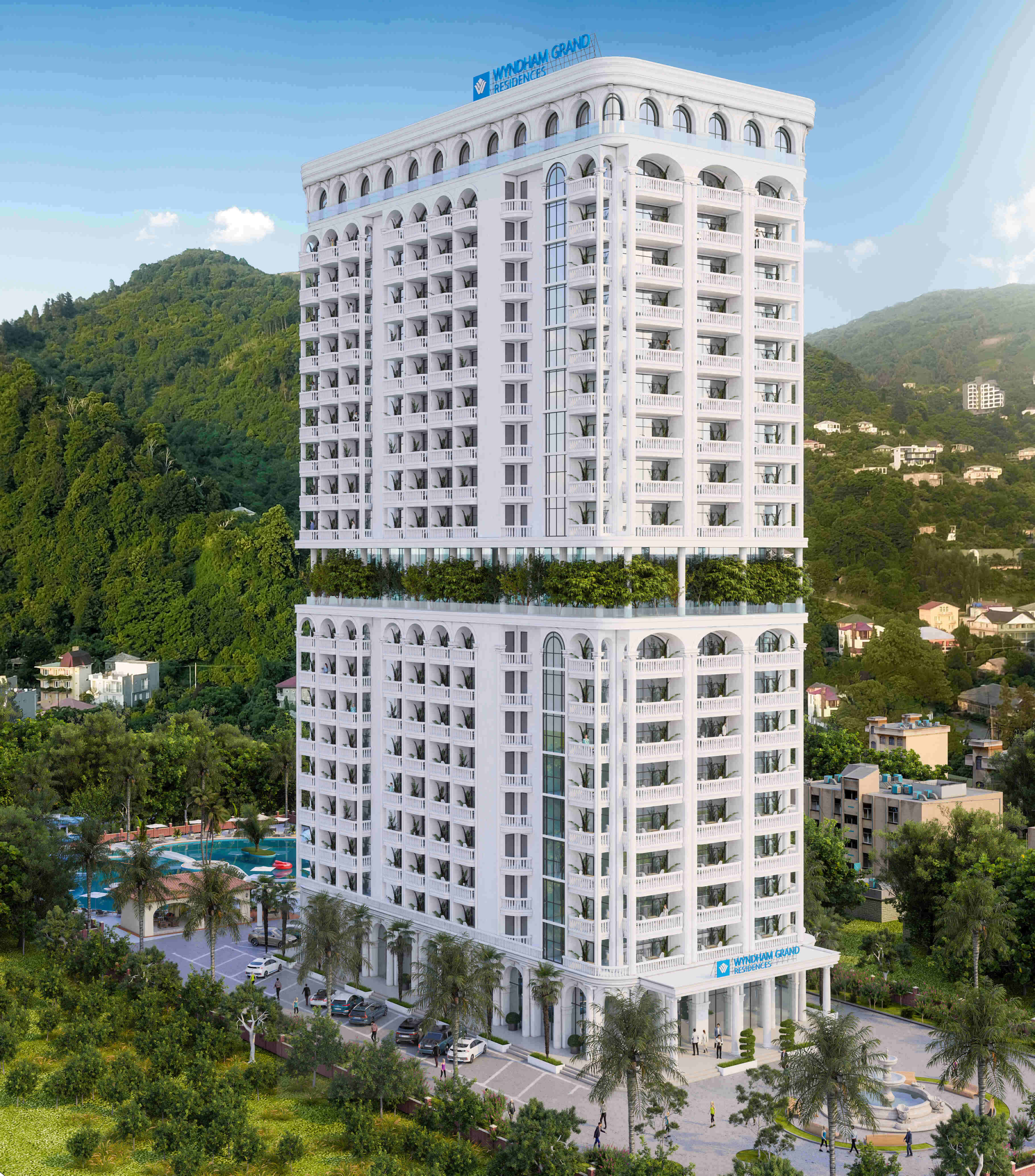 Wyndham Grand Aqua residential complex Ajaria, Batumi